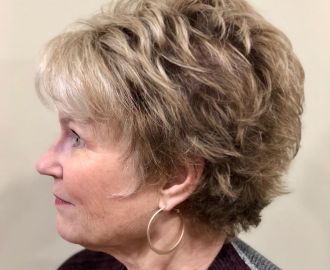 Feathered Cut for Women with Fine Hair