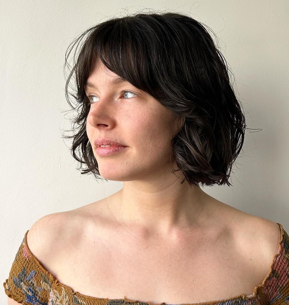 Chic Shattered French Bob