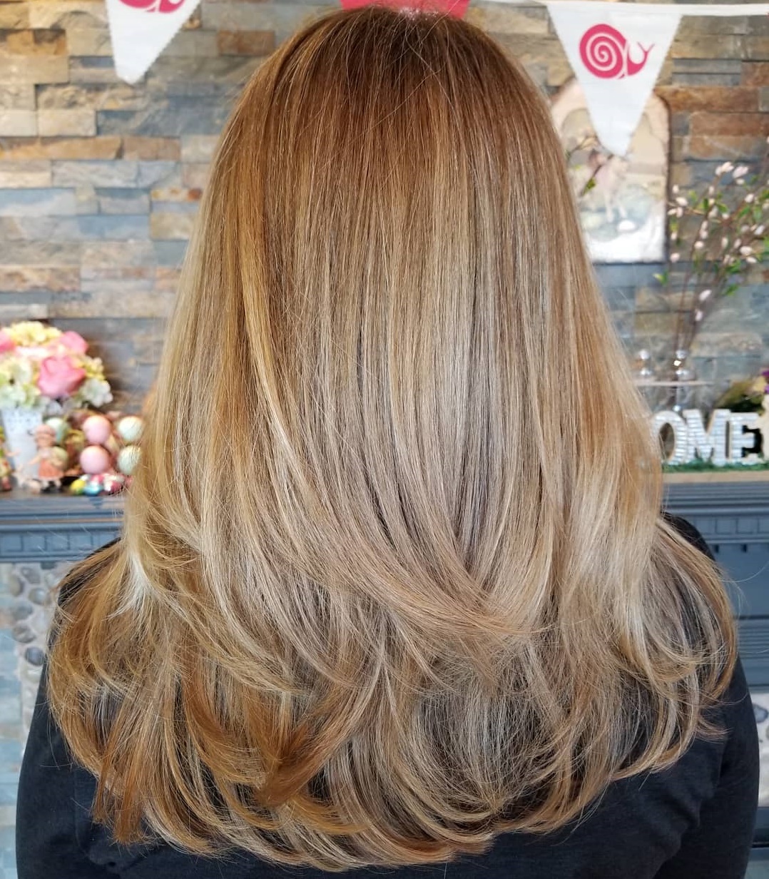 Two-Layer Cut for Long Fine Thin Hair