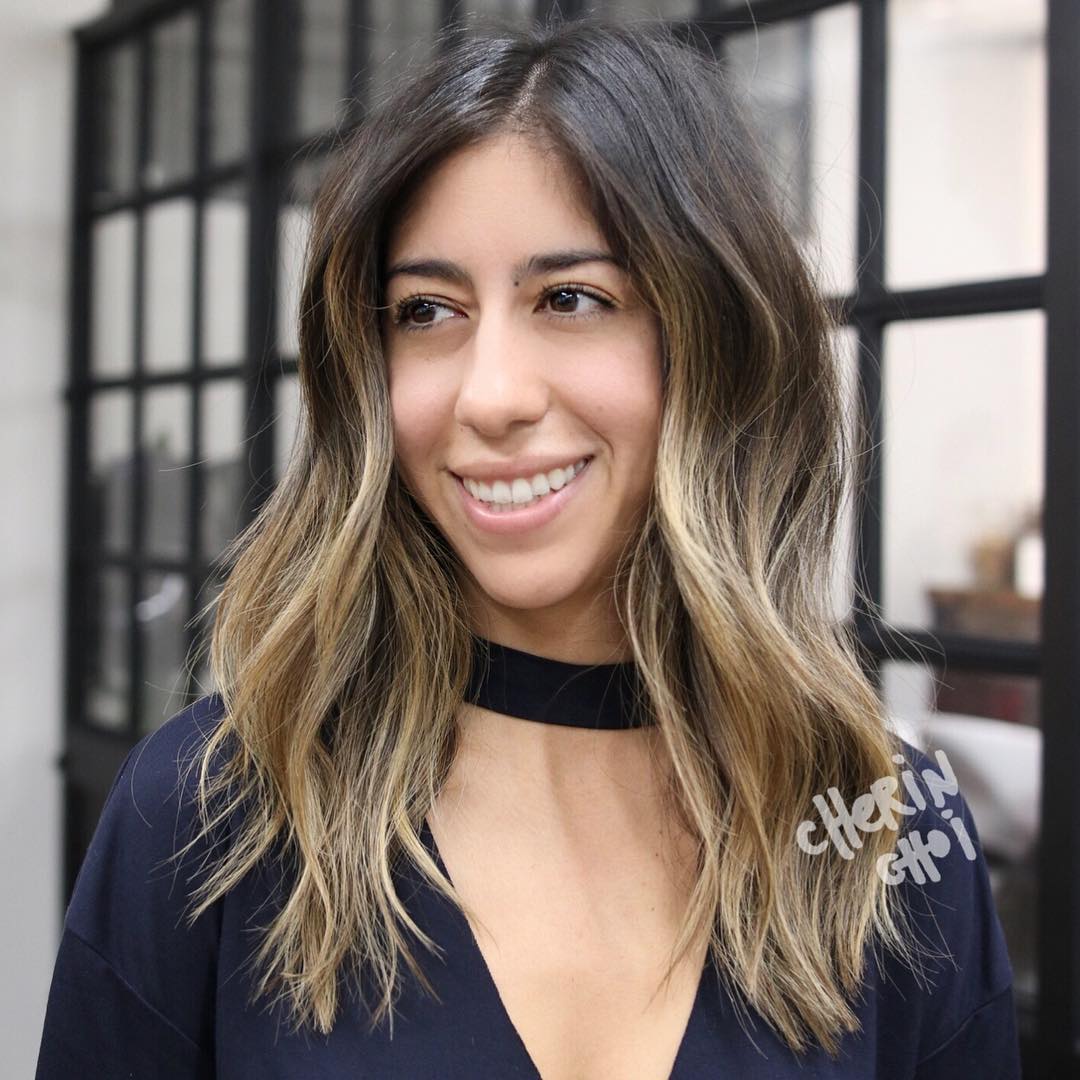 Long Hairstyle with Semi-Waves