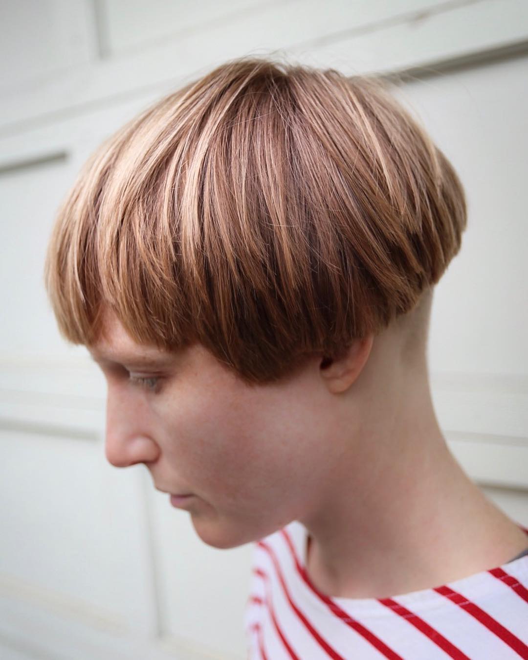 Up-to-Date Texturized Bowl Cut Style