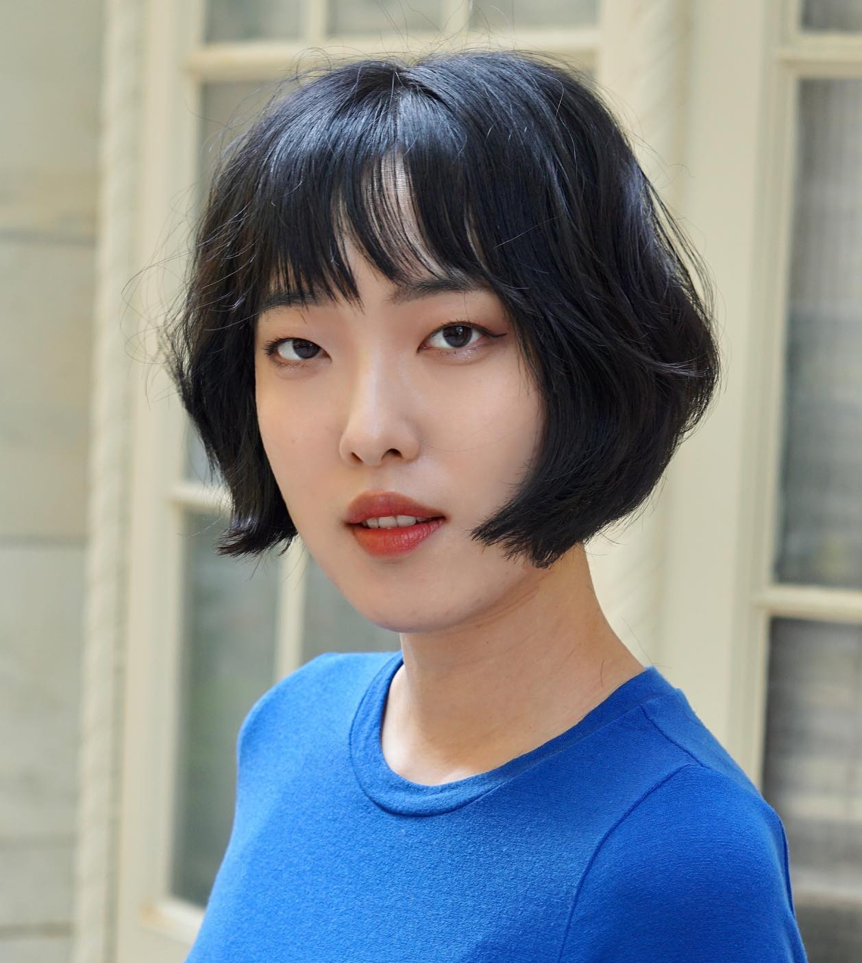 Asian French Bob with Added Texture