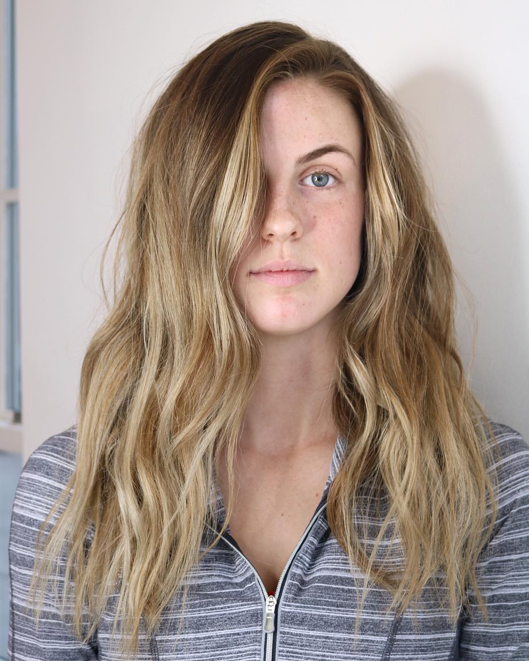 Long Hairstyle with Beachy Waves