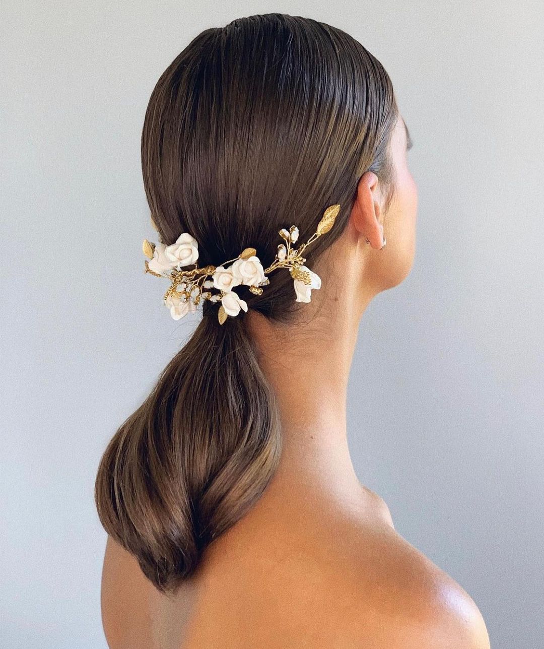 Wedding Pony for Medium Hair