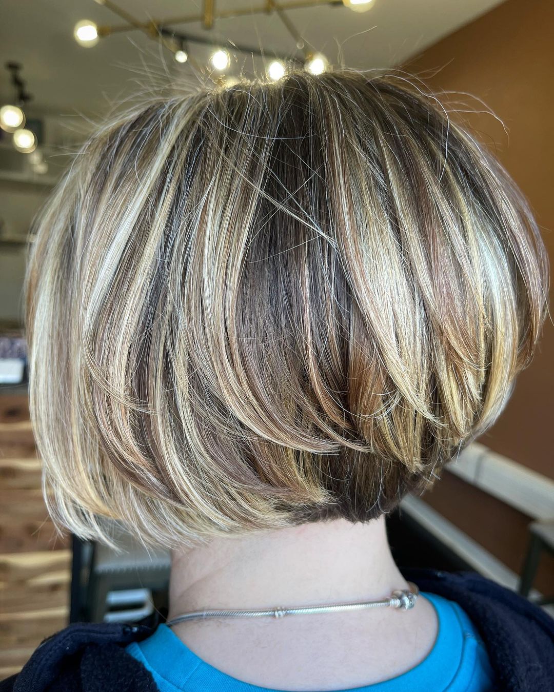 Short Bob with Layers towards the Back