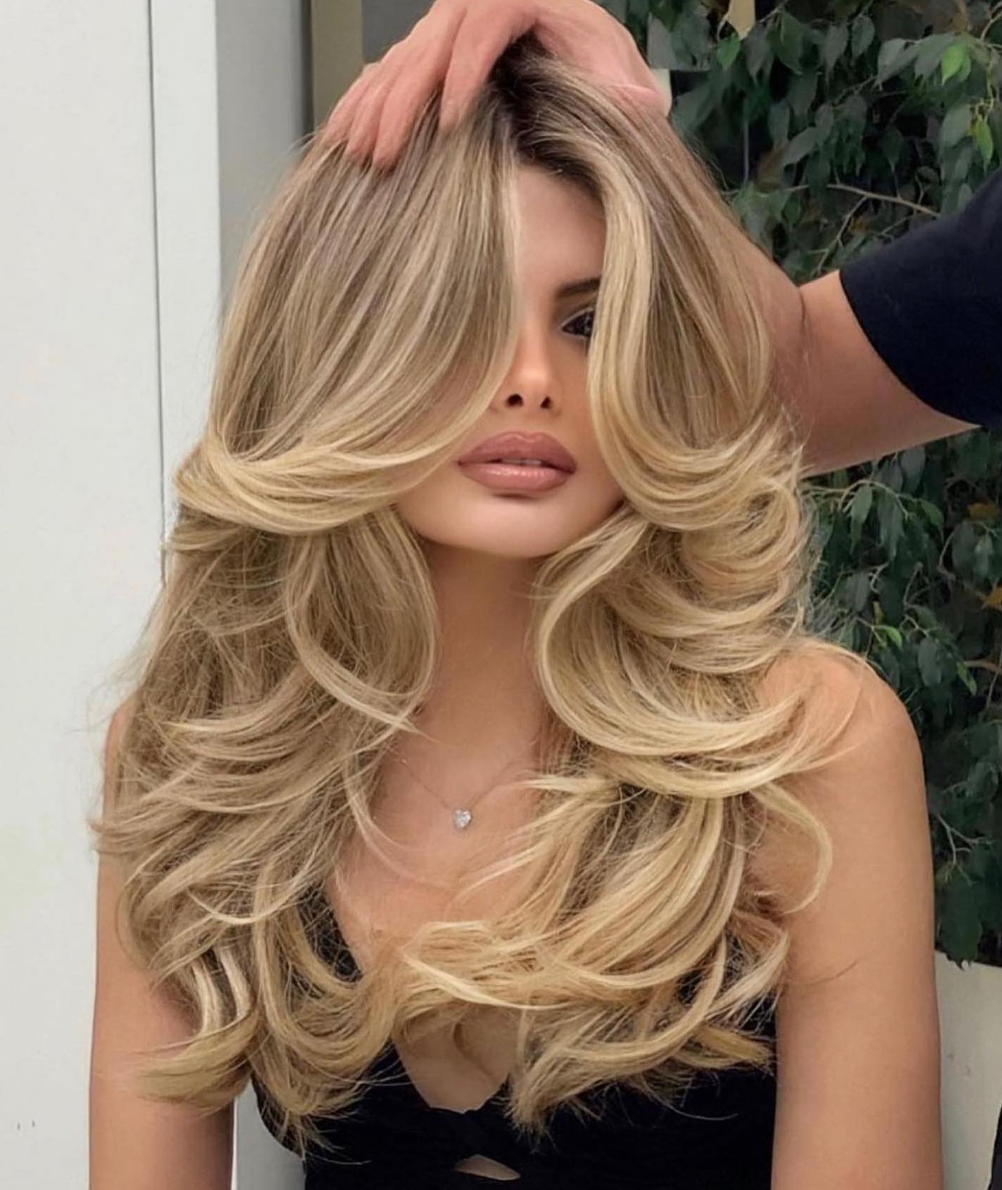 Long Hairstyle with Butterfly Layers
