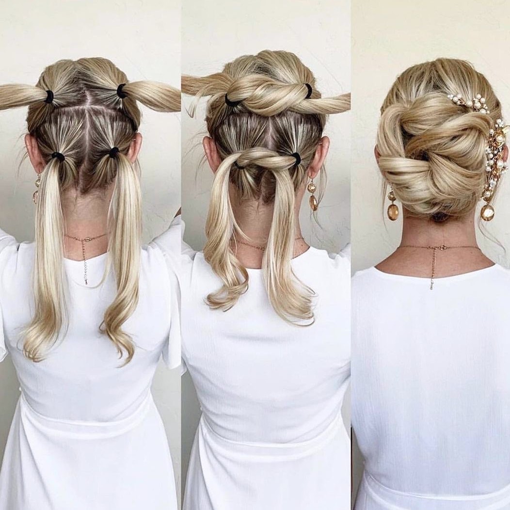 Cute Easy Updo Hairstyle