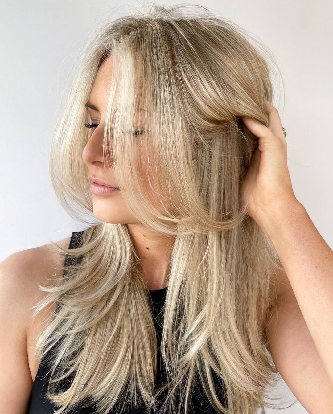 Feminine Long Layered Haircut