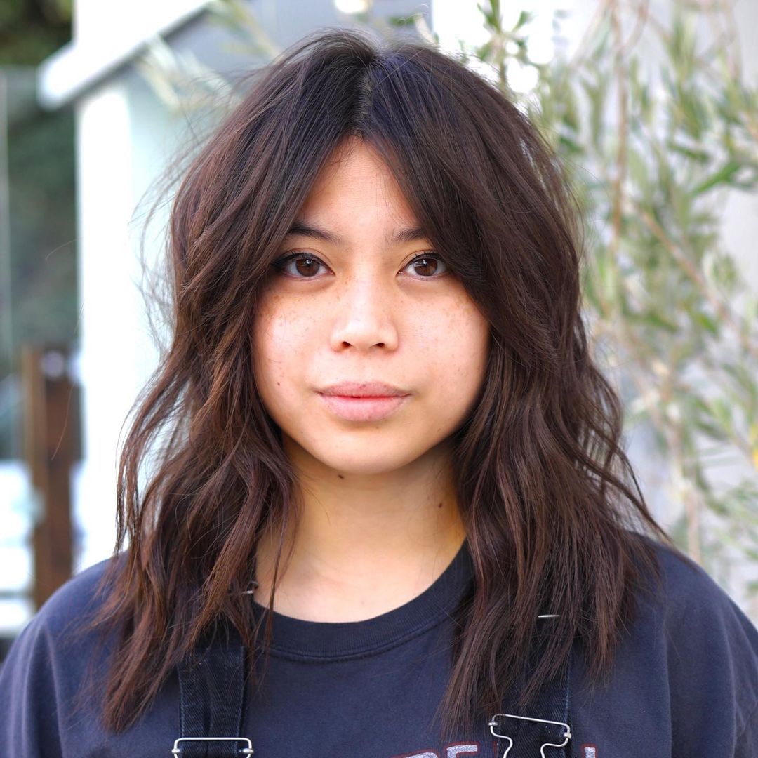 Medium Cut for a Chubby Face