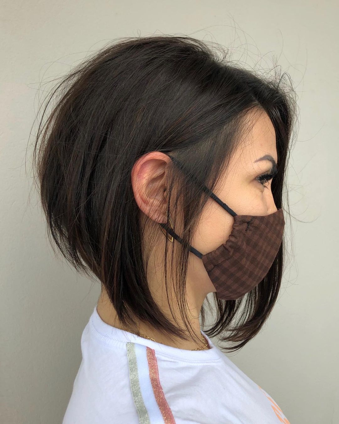 Inverted Bob for Straight Fine Hair