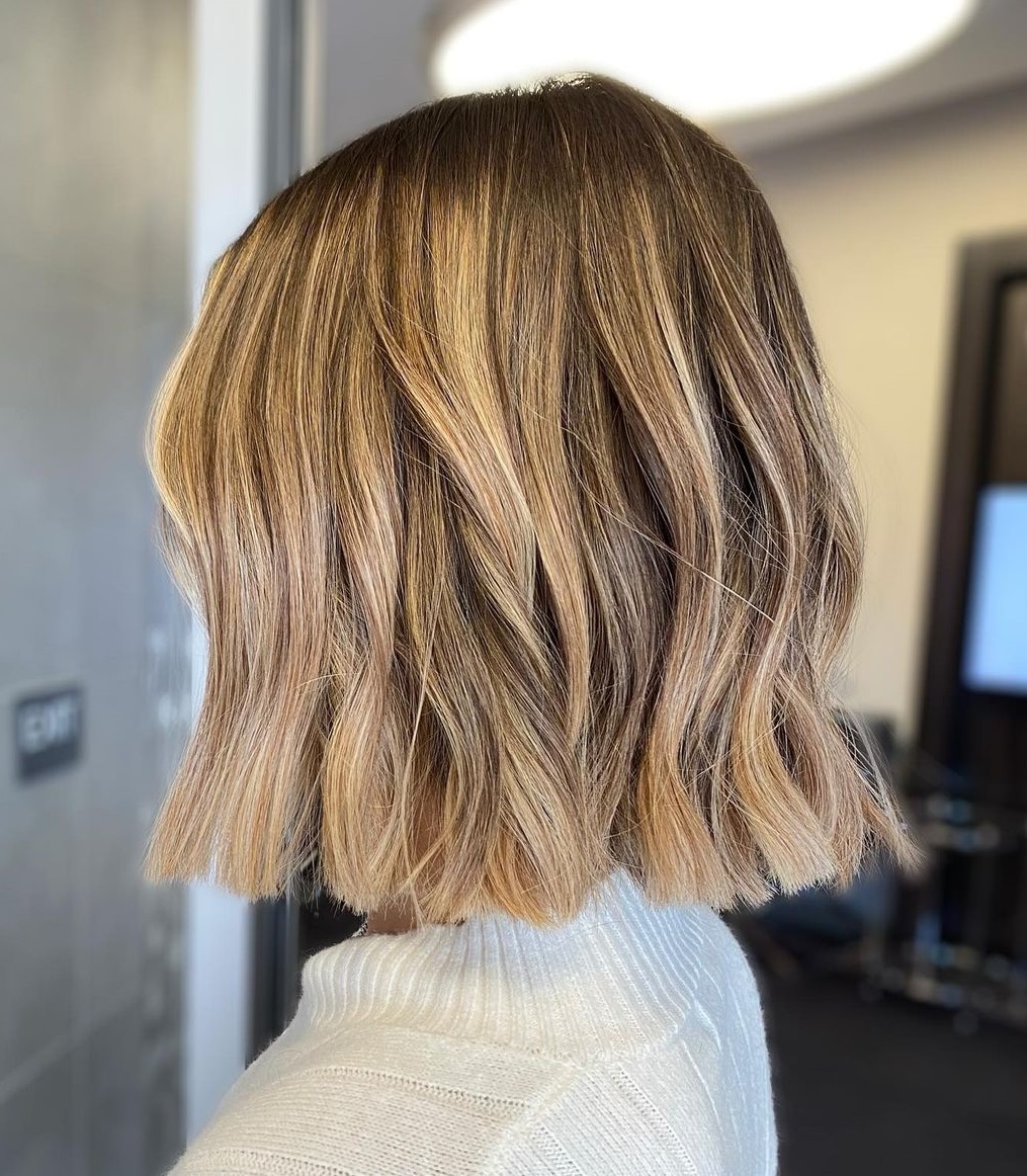 Sophisticated Blunt Cut Bob