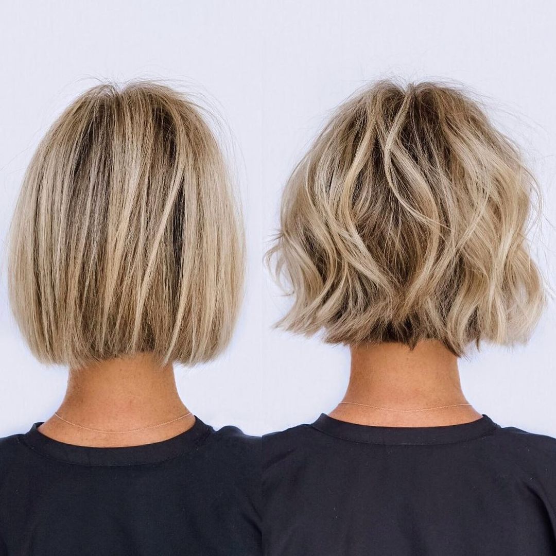 Short Blunt Bob for Fine Hair