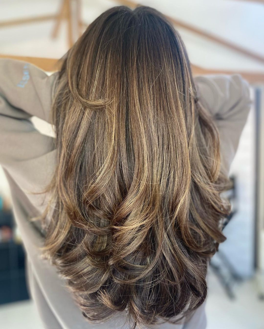 Thick Long Hair with Layers