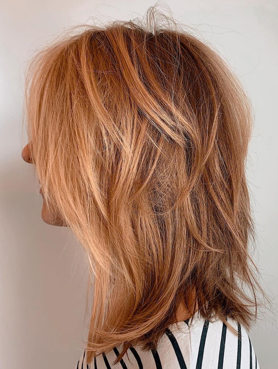 Piece-y Shag for Thin Hair