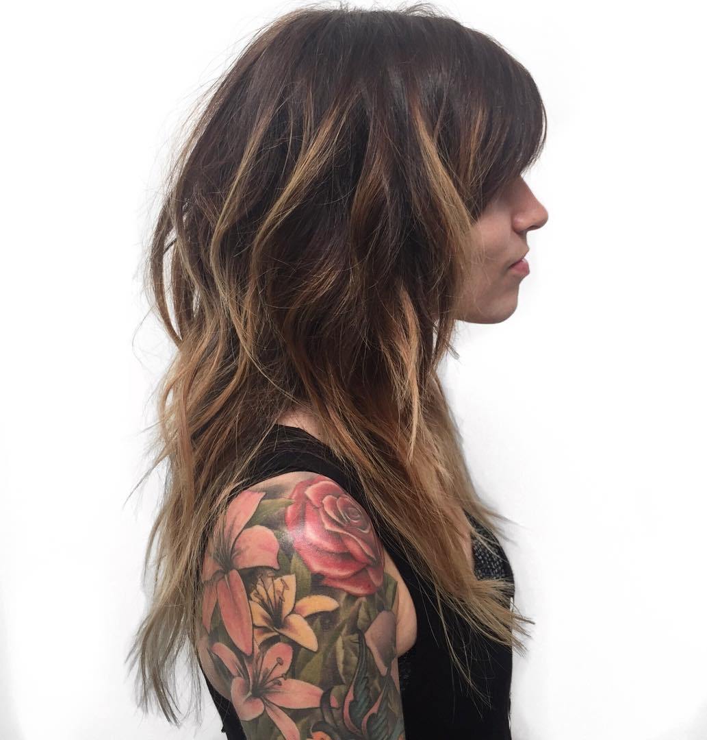 Long Shag with Bangs