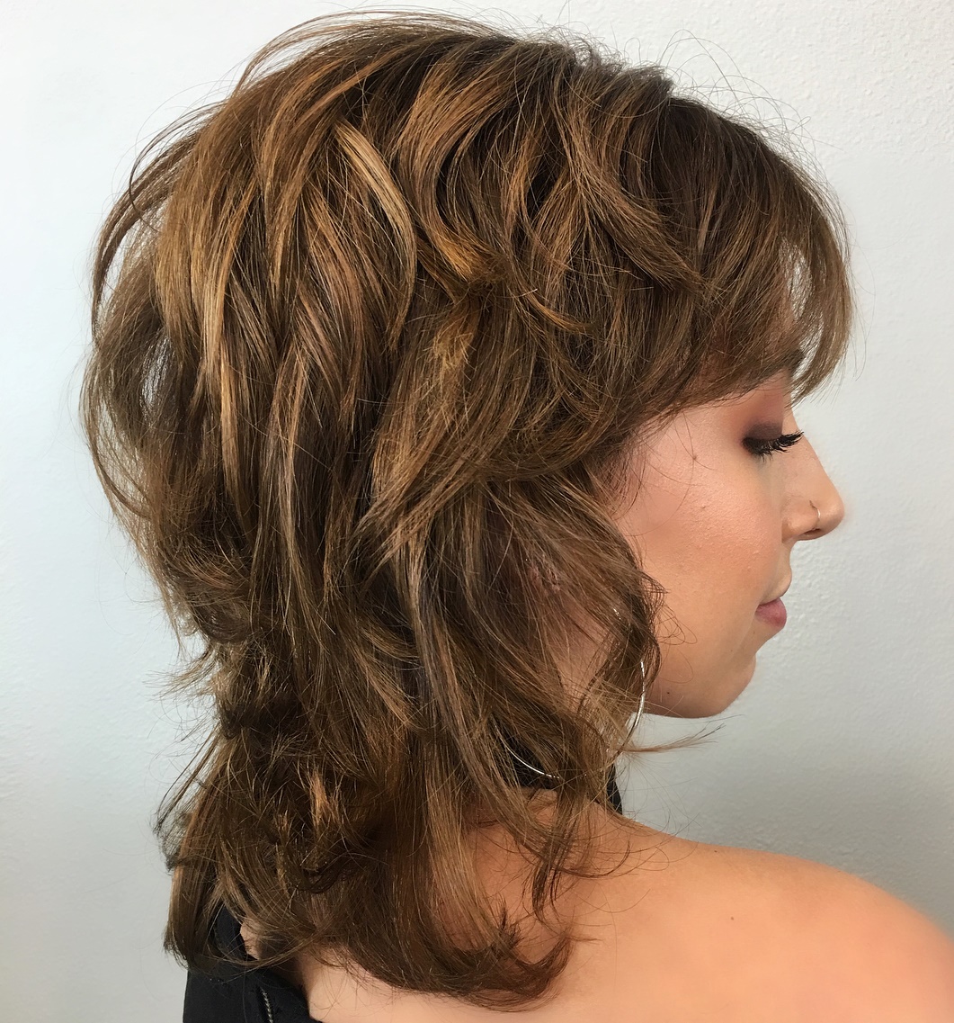 Medium Shag with Shorter Layers