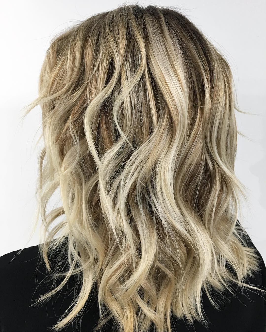 Medium Shag with Effortless Loose Waves