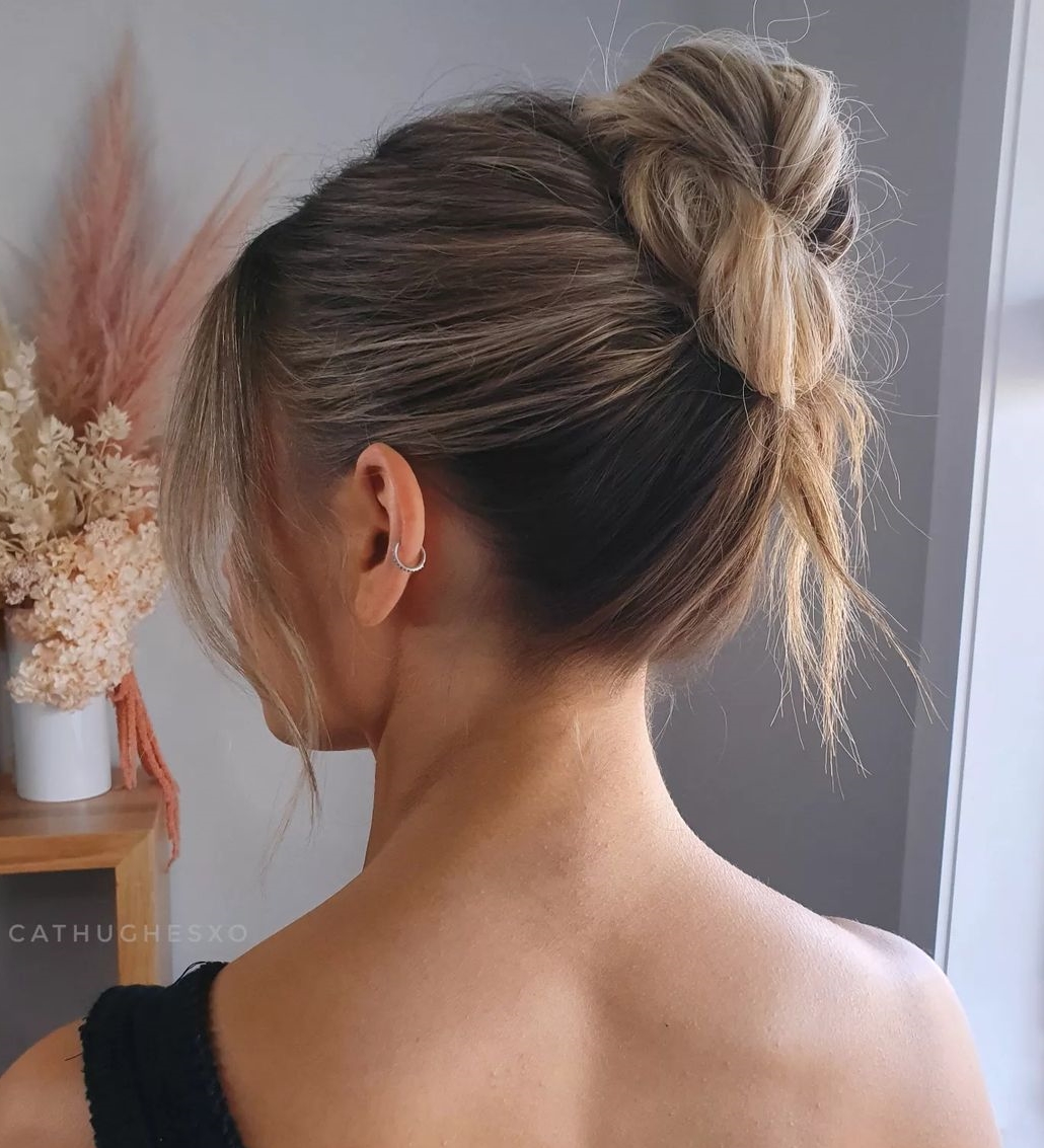 Easy Beach Wedding Updo