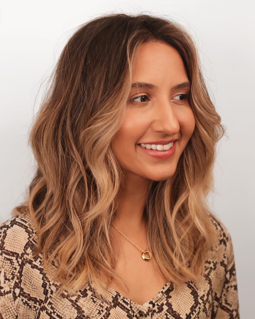 Bold Medium Shag with Long Bangs