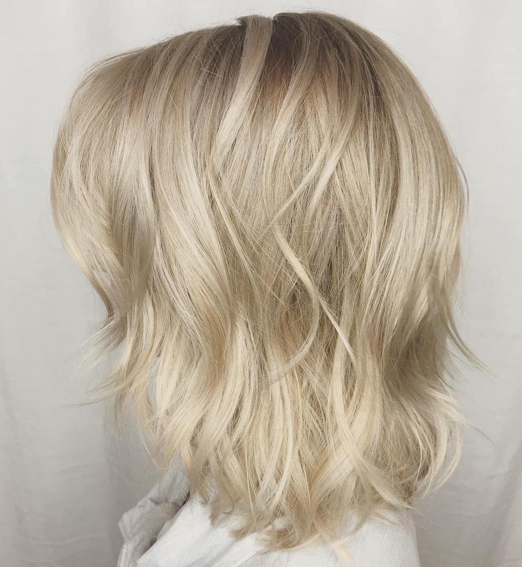 Soft Medium-Length Shag Cut