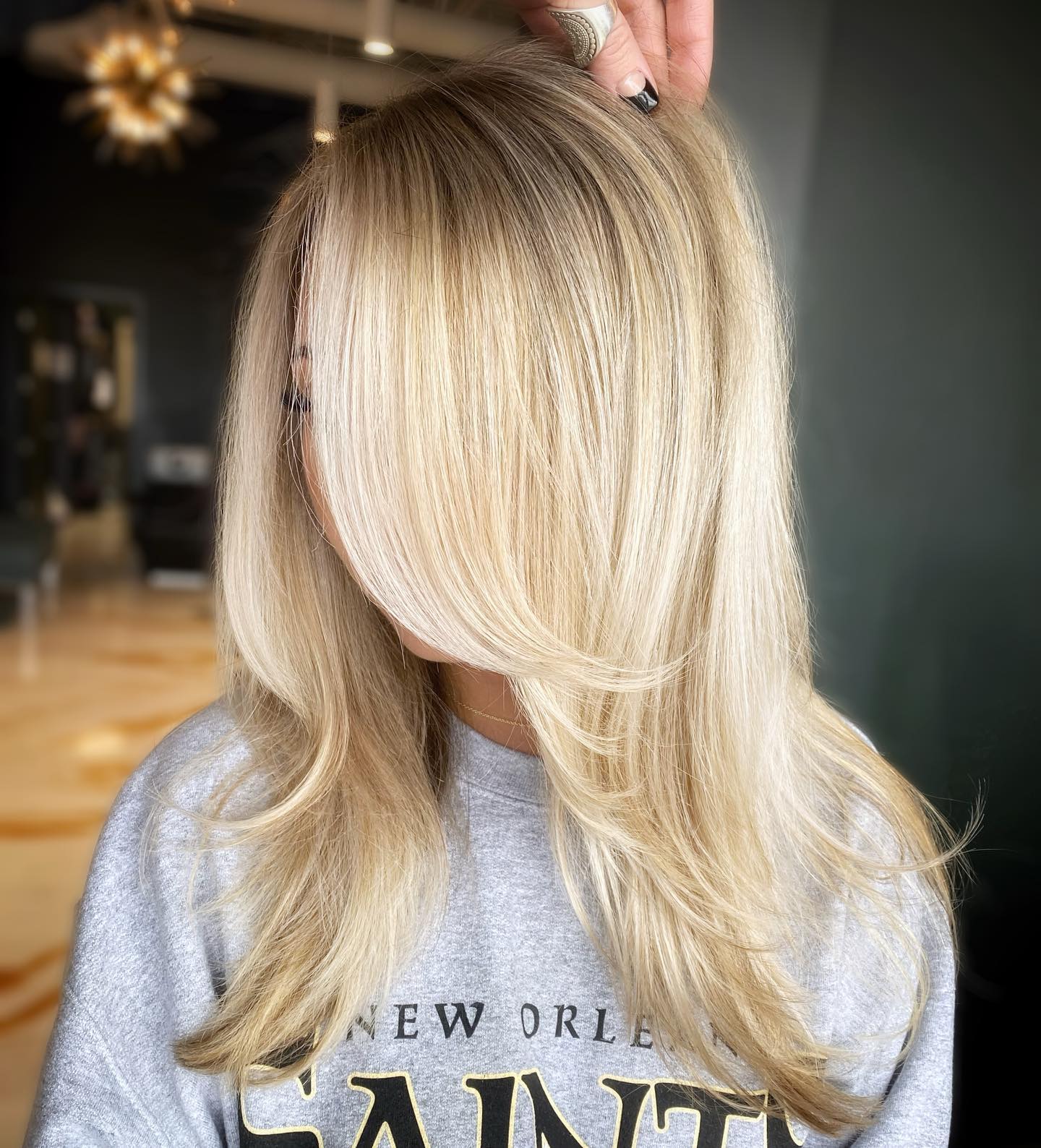 Long Hair with Bottom Layers