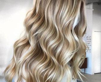 Bronde Hair with Highlights and Lowlights
