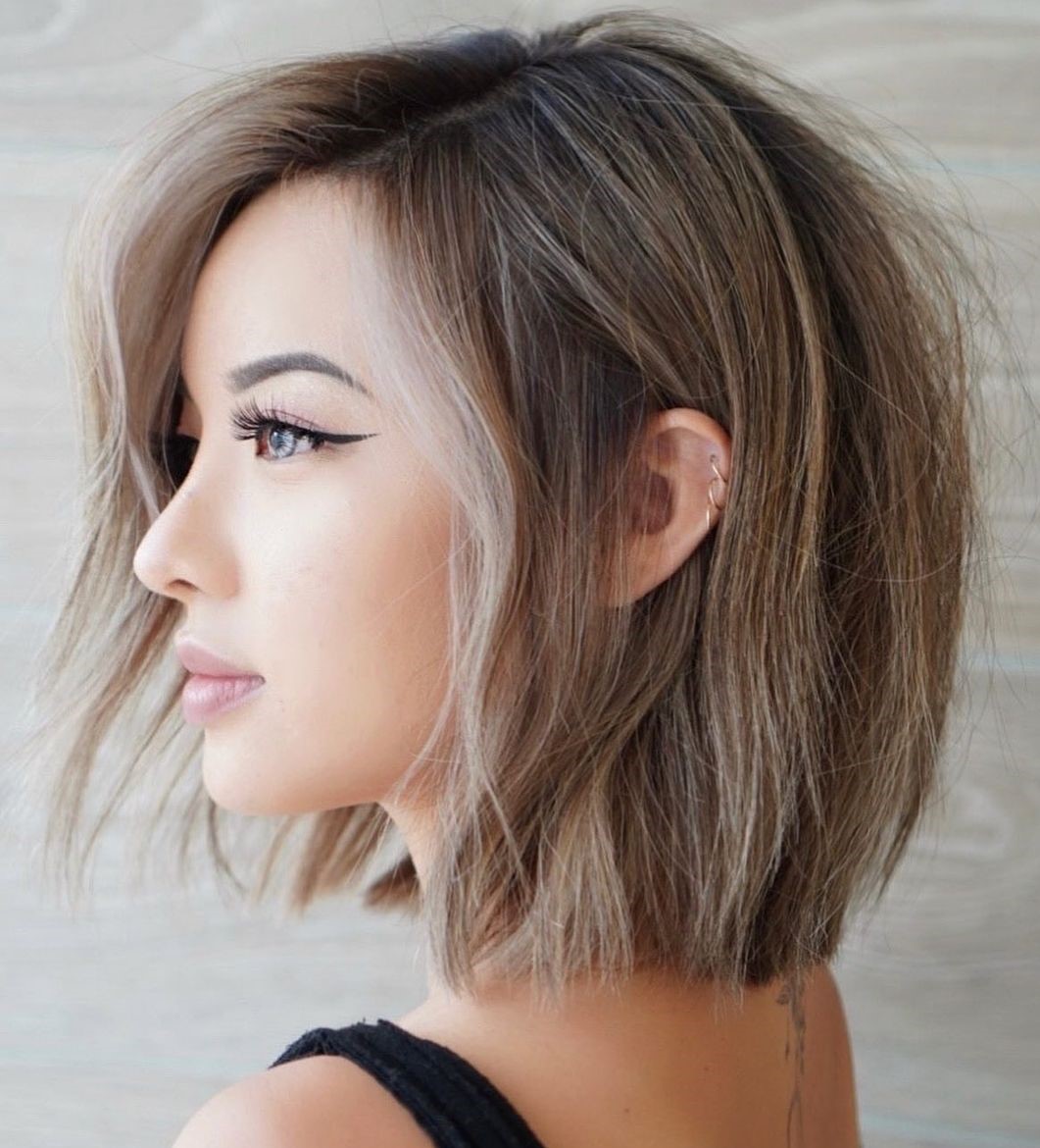 Low-Maintenance Neck-Length Cut for Thin Hair