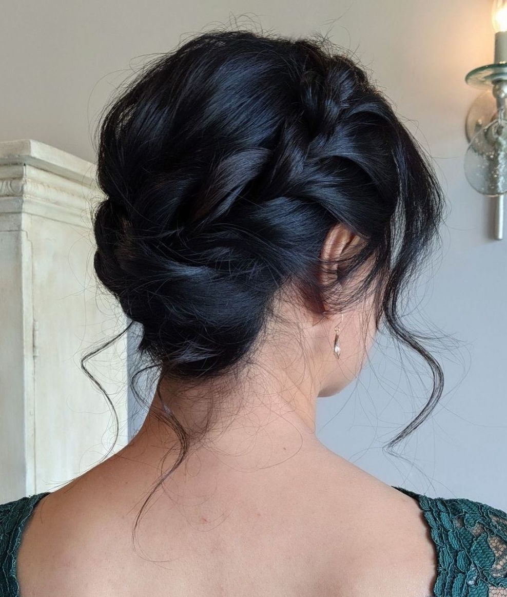 Braided Updo for Black Hair