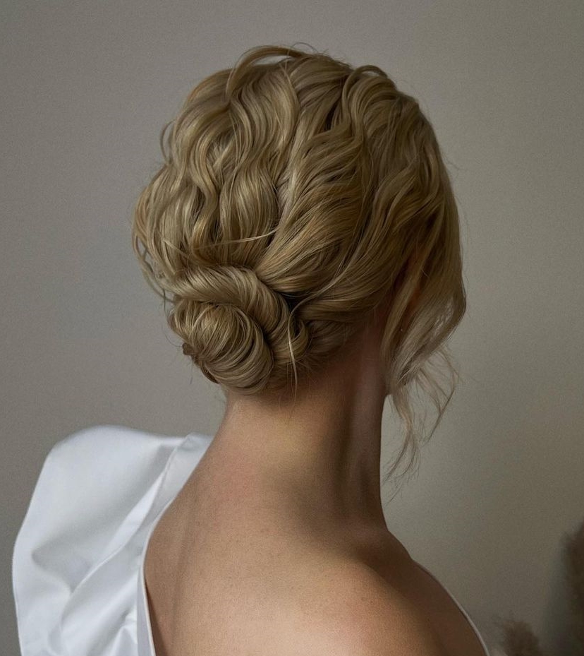 Twisted Low Bun for Medium Fine Hair