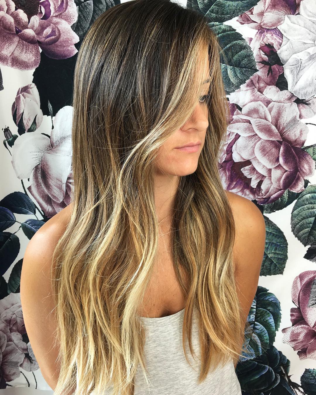 Long Messy Sun-Kissed Hair