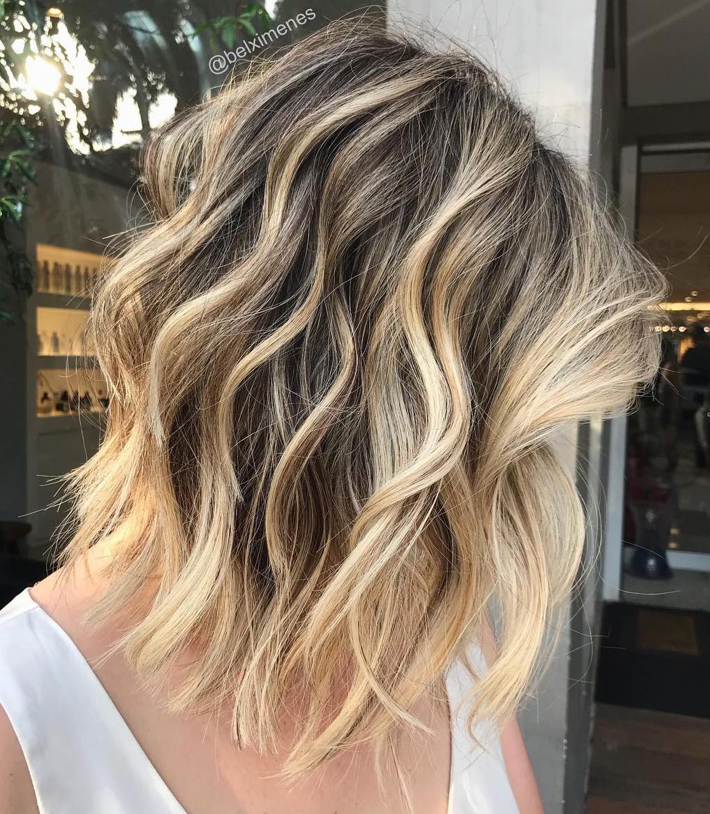 Long Shaggy Bob