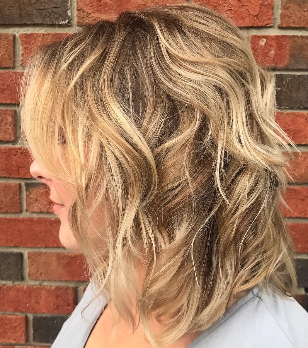 Shag with Messy Curl