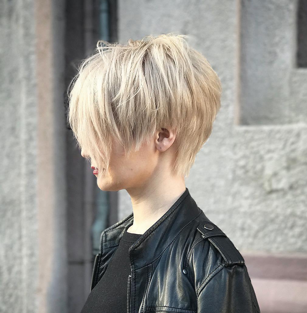 Choppy Messy Pixie for Fine Hair