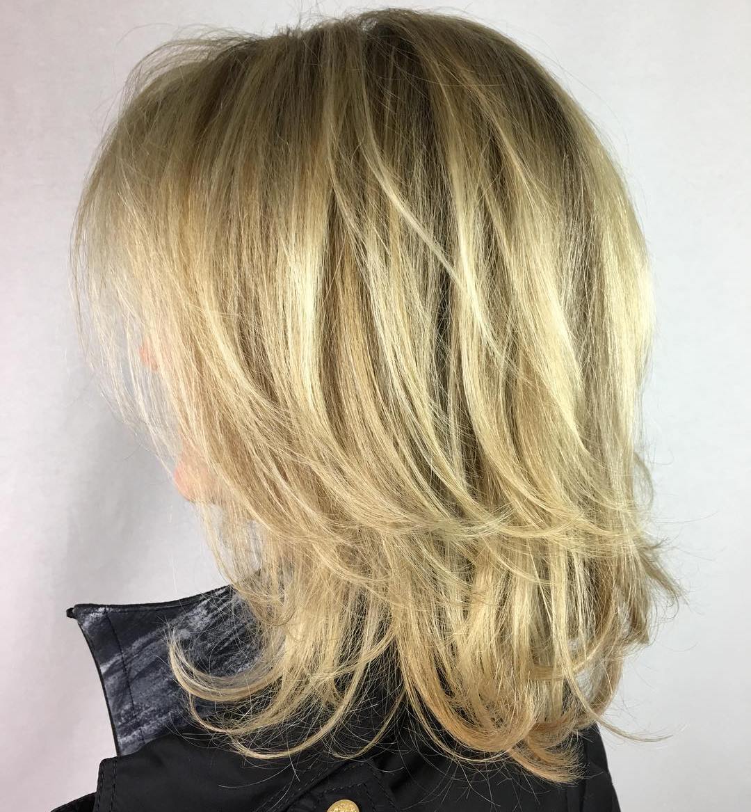 Fun Feathered Shag with Layers
