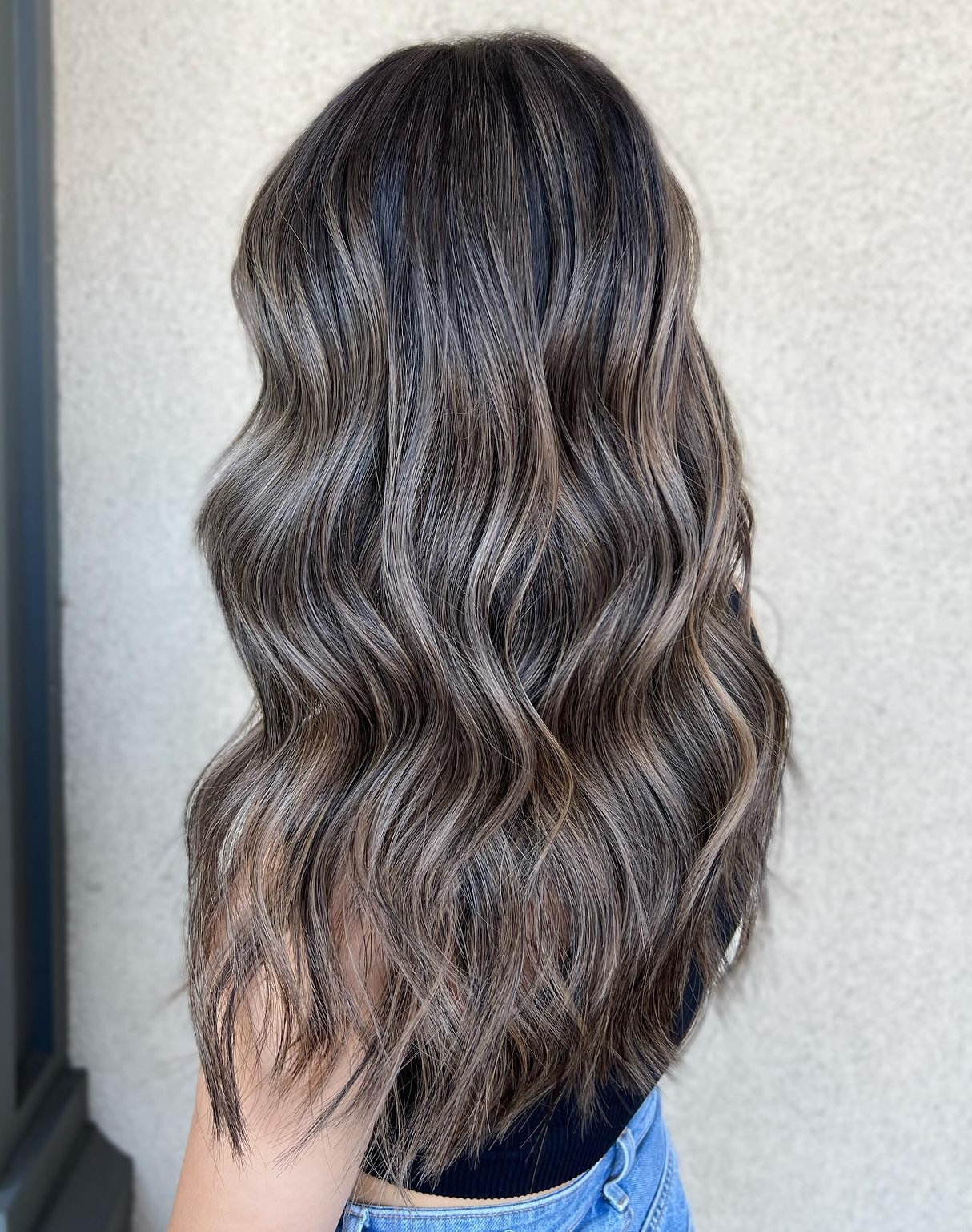 Ash Brown Ribbons to Hide Gray