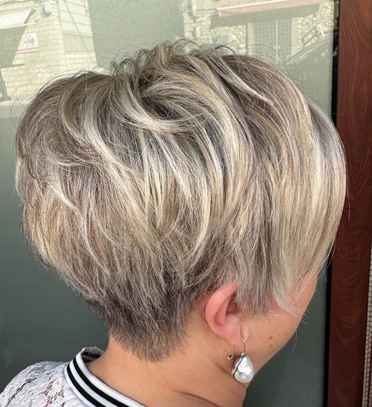 Short Feathered Undercut Pixie