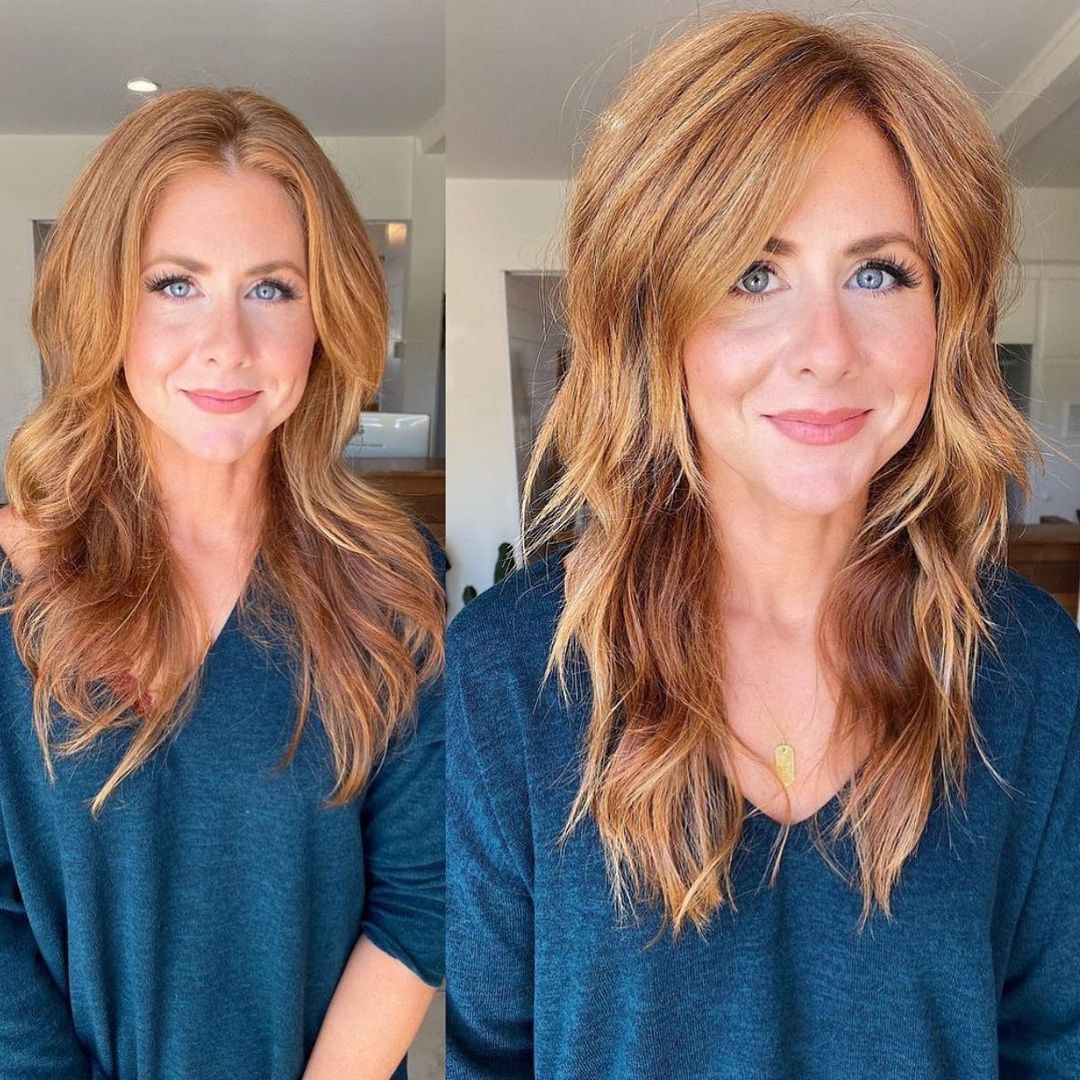 Modern Shag Cut for Long Hair