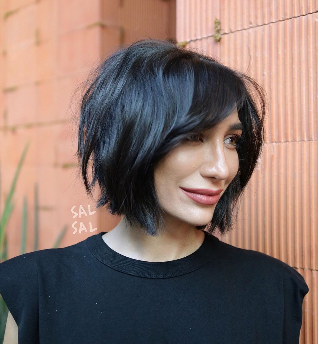 Side-Swept Sides for a Big Prominent Nose