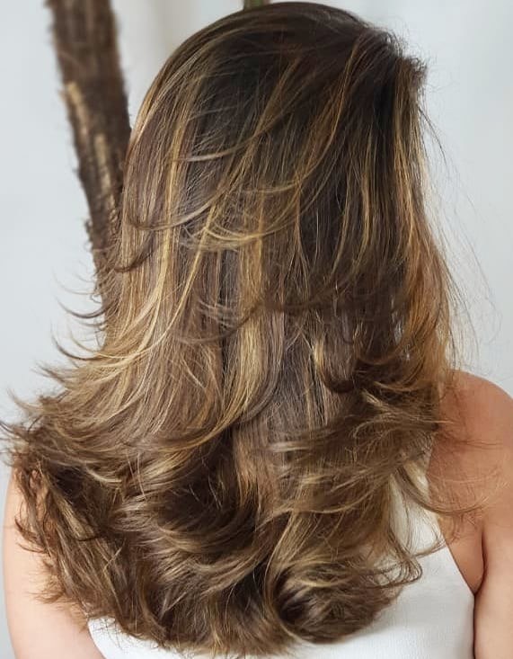 Easy Windswept Layered Hairstyle
