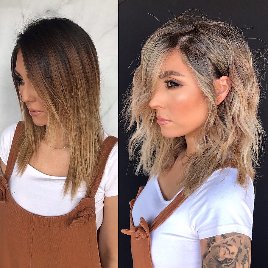 Layered Medium-Length Hairstyles for Fine Hair