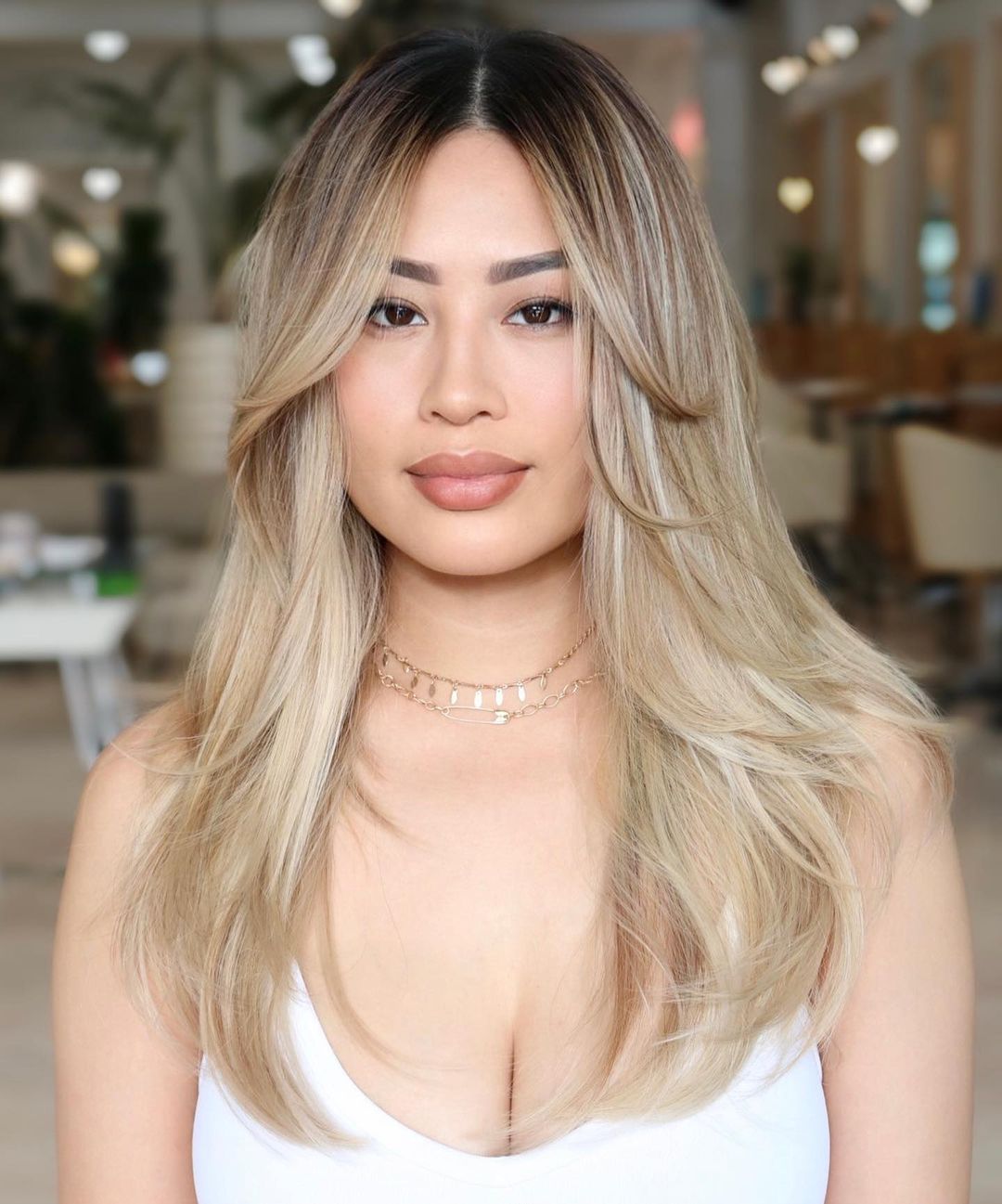 Polished Long Layered Cut