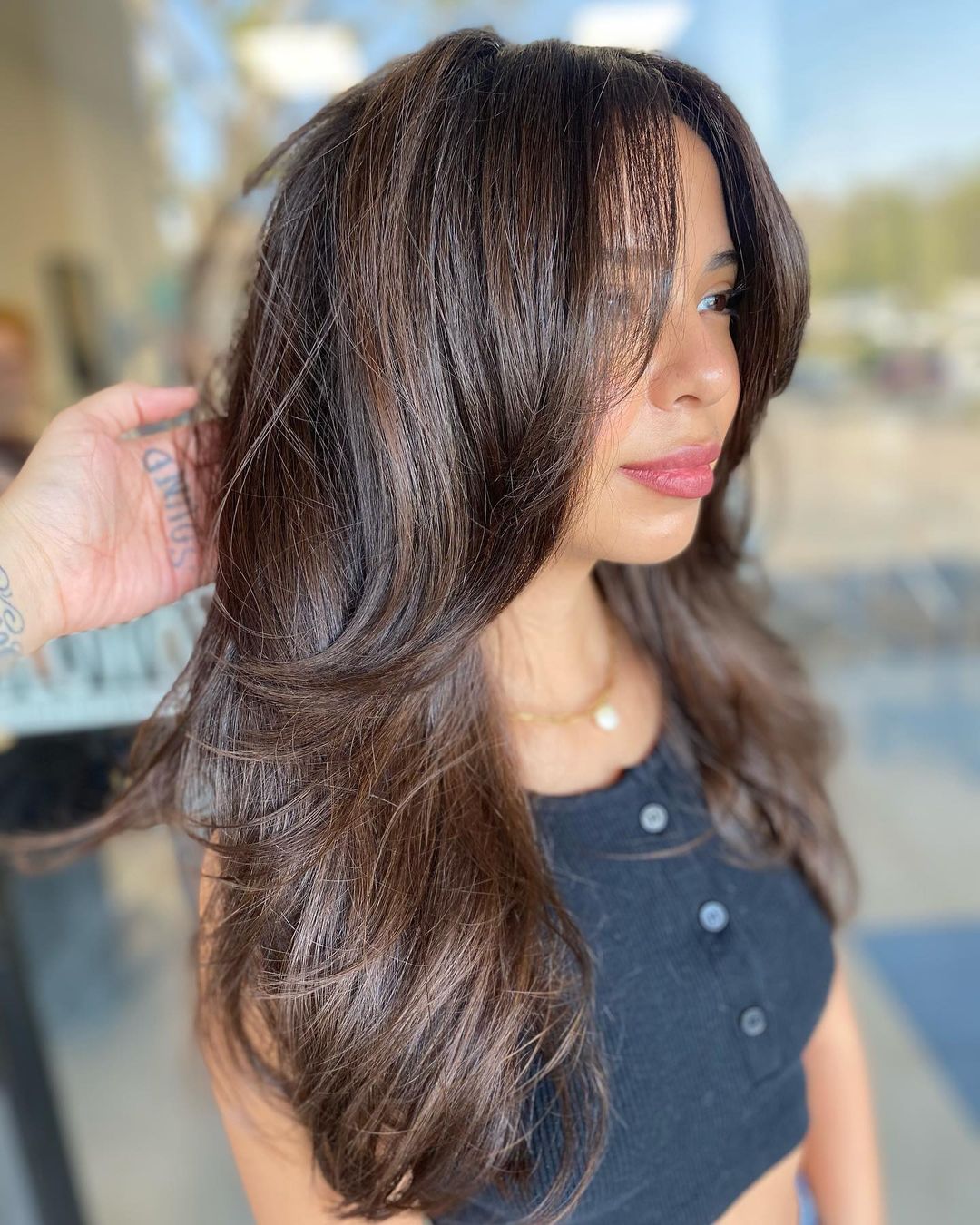 Voluminous Layered Hairstyle for Long Hair