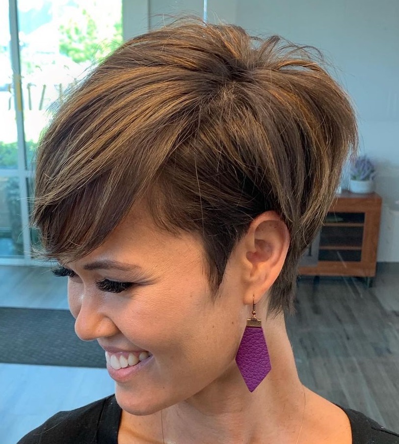 Low-Maintenance Undercut Pixie 2023