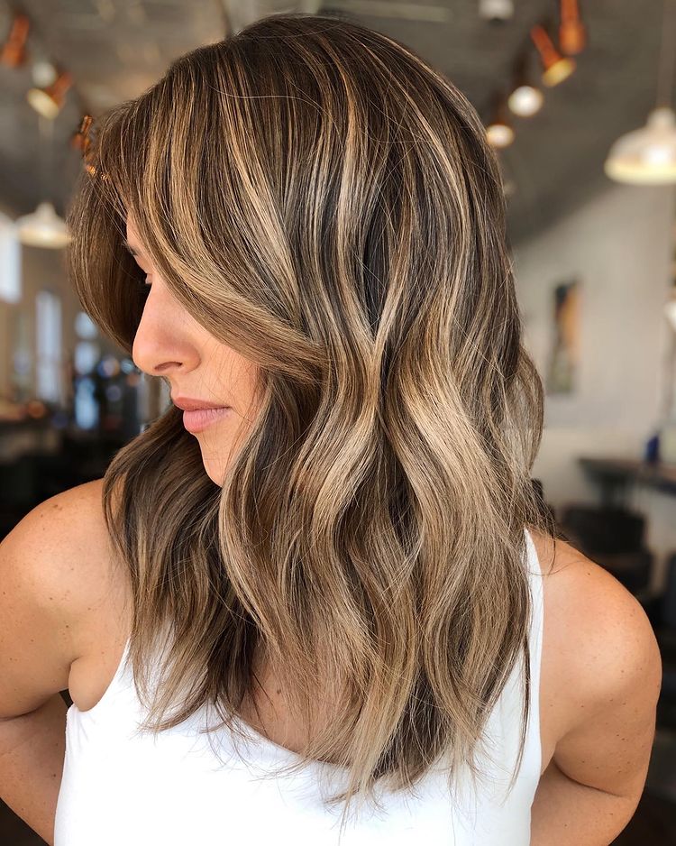 Medium-Length Blunt Haircut