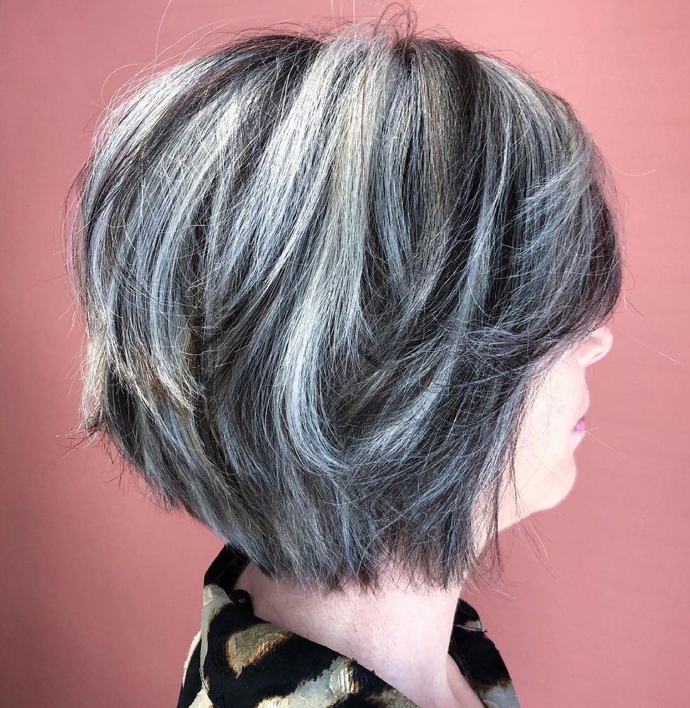 Lovely Bob Hairstyle for Women Over 50