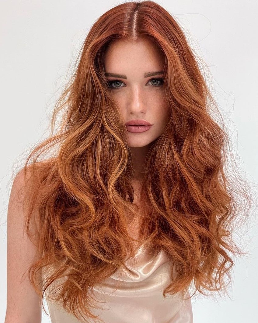 Spicy Earthy Red Hair Color
