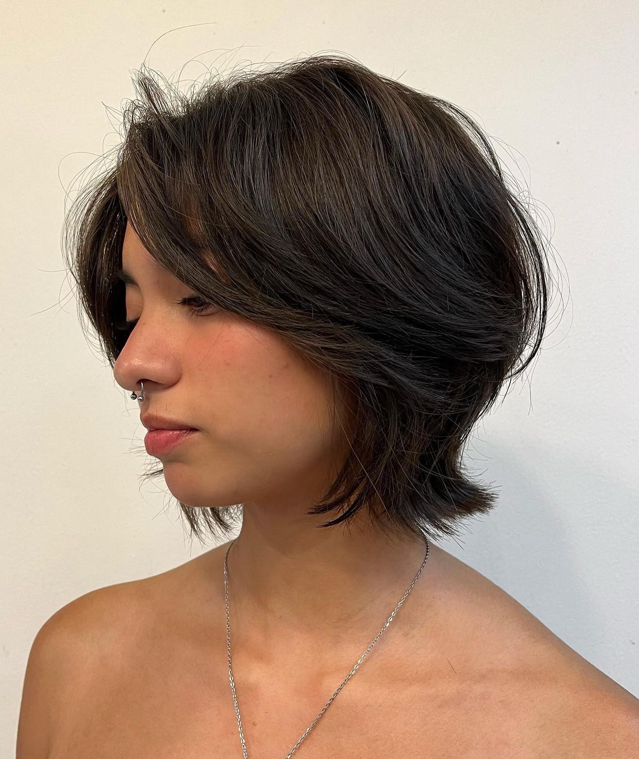 Bouncy Bob with Side Bangs
