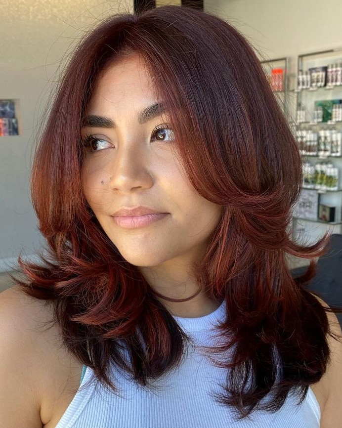 Shoulder-Length Haircut with Face-Framing Layers