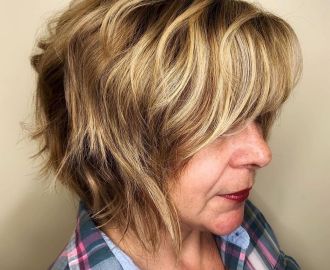 Warm Hair Color for a 50 Year Old Woman