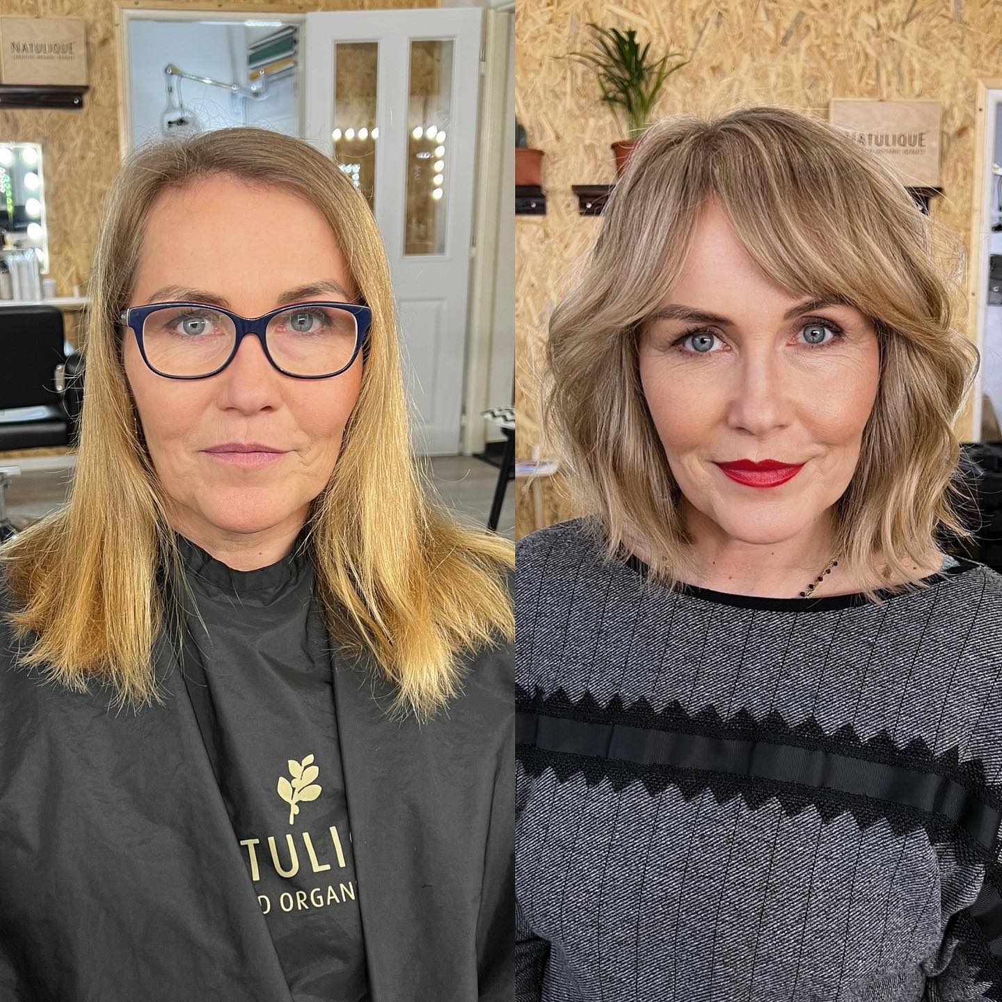 Lifted Tousled Bob to Look Younger